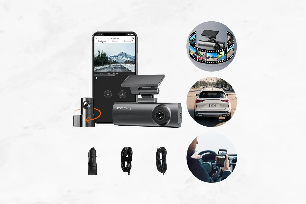 Câmera Veicular DDPAI N1 DUAL é boa? Vale a pena? Review Completo