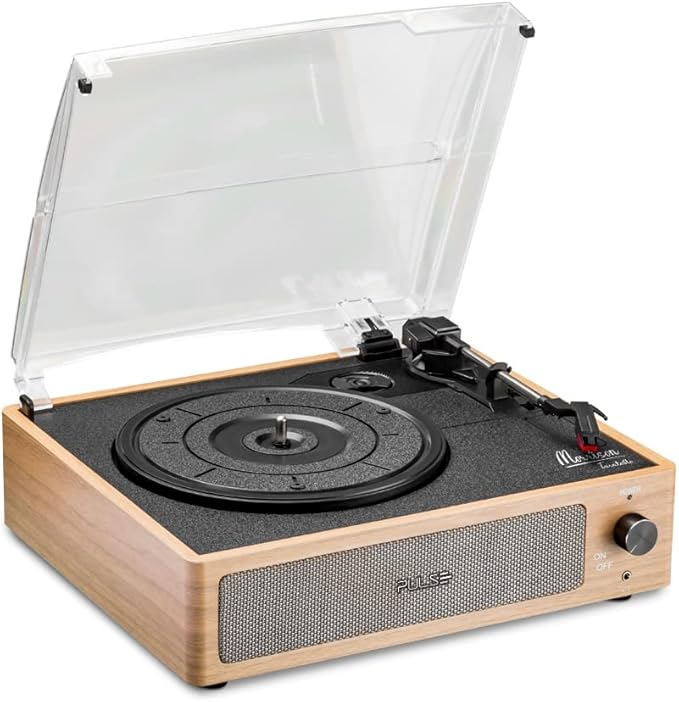 Vitrola Retro Pulse Morrison – Portabilidade, estilo e som cristalino