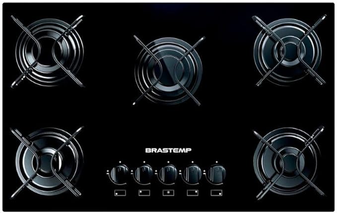 3) Brastemp BDD75 — Cooktop 5 Bocas com Design Exclusivo