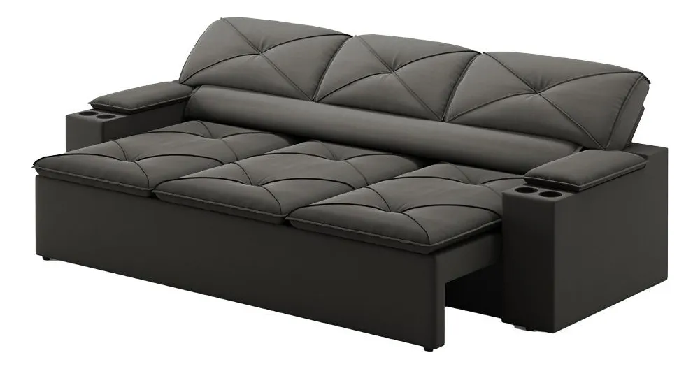 2) Estofas Sofá Pop – Retrátil e Reclinável