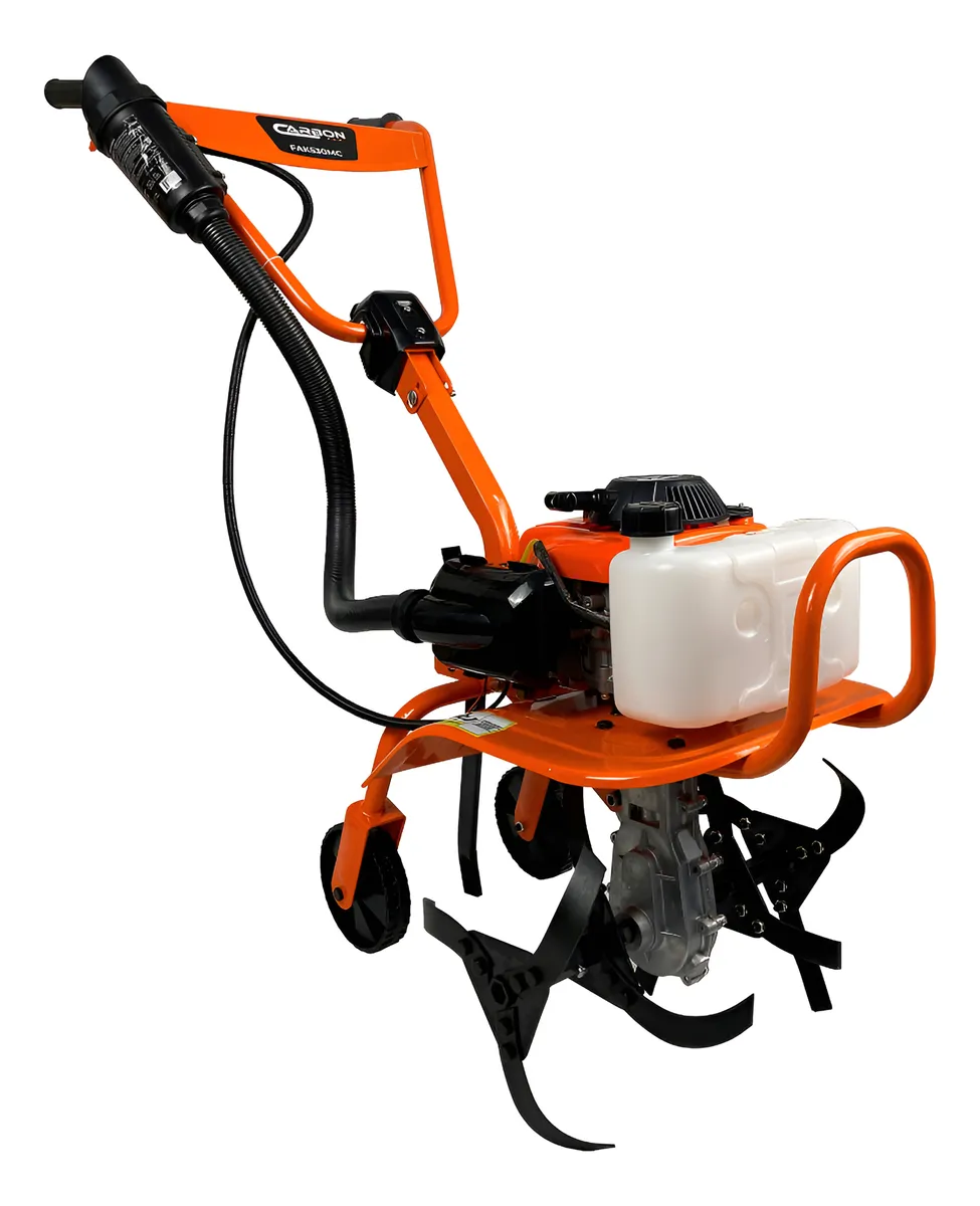 2) Motocultivador a Gasolina 4 Tempos Carbon Fak FAK530MC – Leve, Econômico e Ideal para Hortas