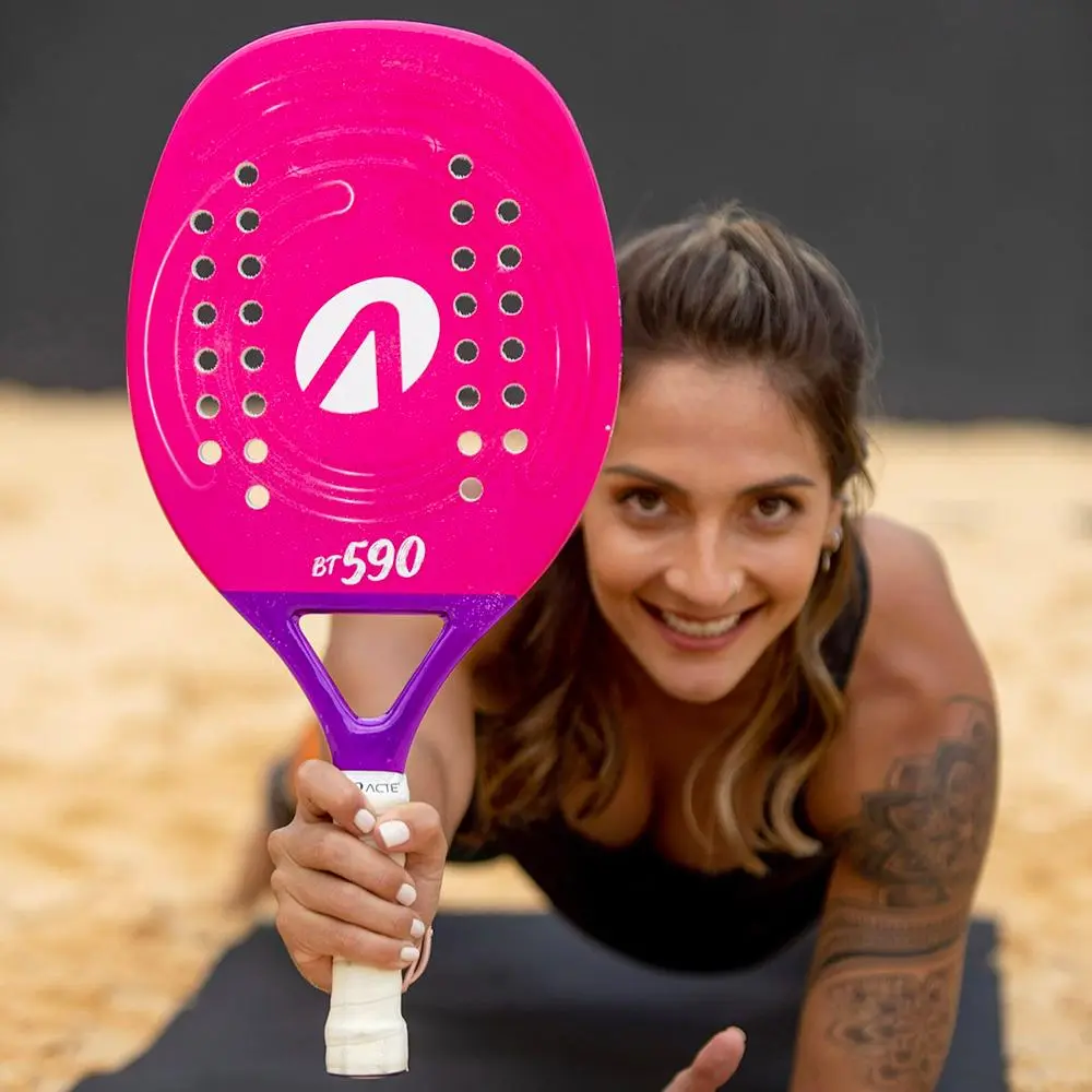4) Raquete de Beach Tennis em Fibra de Vidro – ACTE SPORTS (BT590)