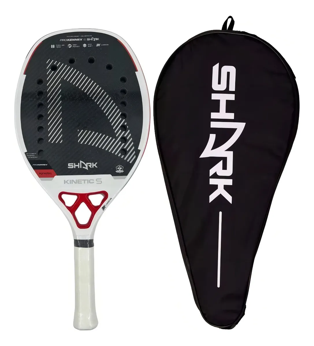 2) Raquete BT Kinetic S – SHARK