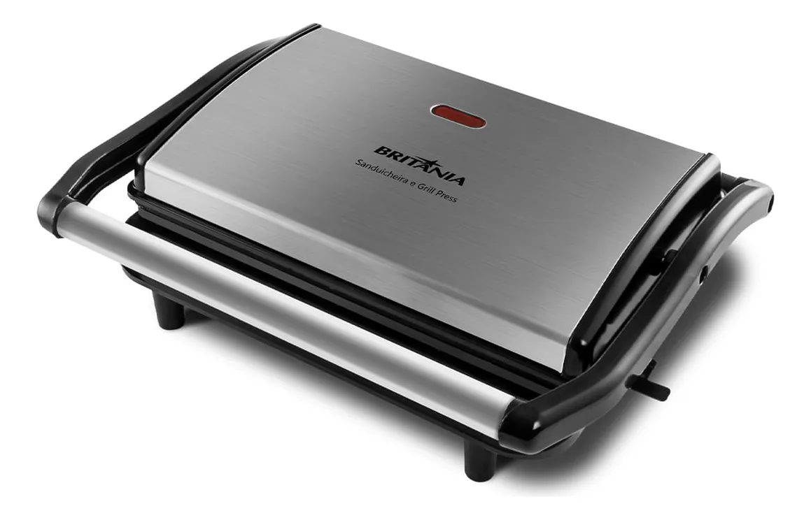 Sanduicheira e Grill Britânia BGR27I Preta 850W