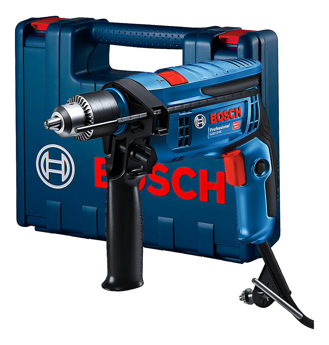 Furadeira de Impacto Bosch 750 W em Maleta GSB 13