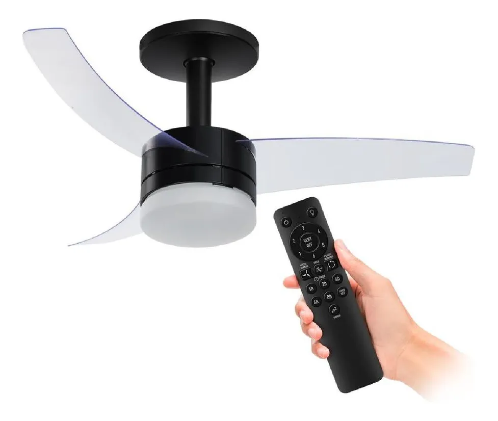 Ventilador de Teto Arno Ultimate Bivolt Preto