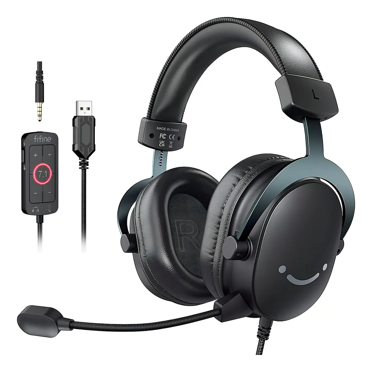 Headset Gamer Fifine Ampligame H9