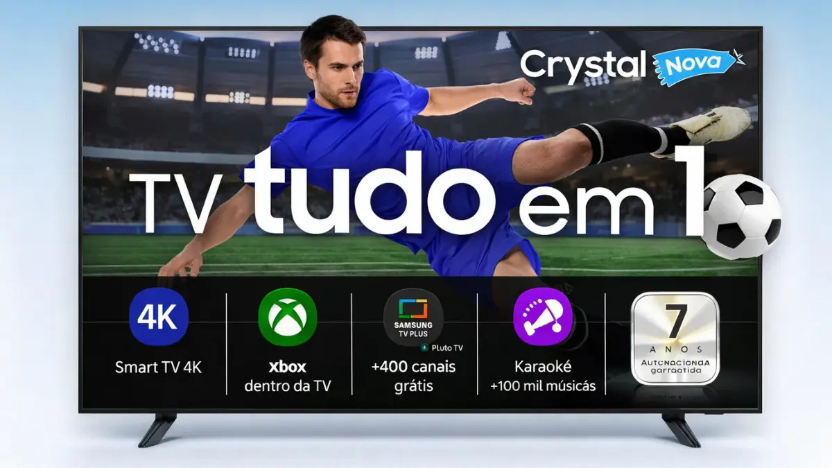 Inicie o Ano com Estilo: Descubra a Smart TV Samsung de 50 Polegadas em Destaque