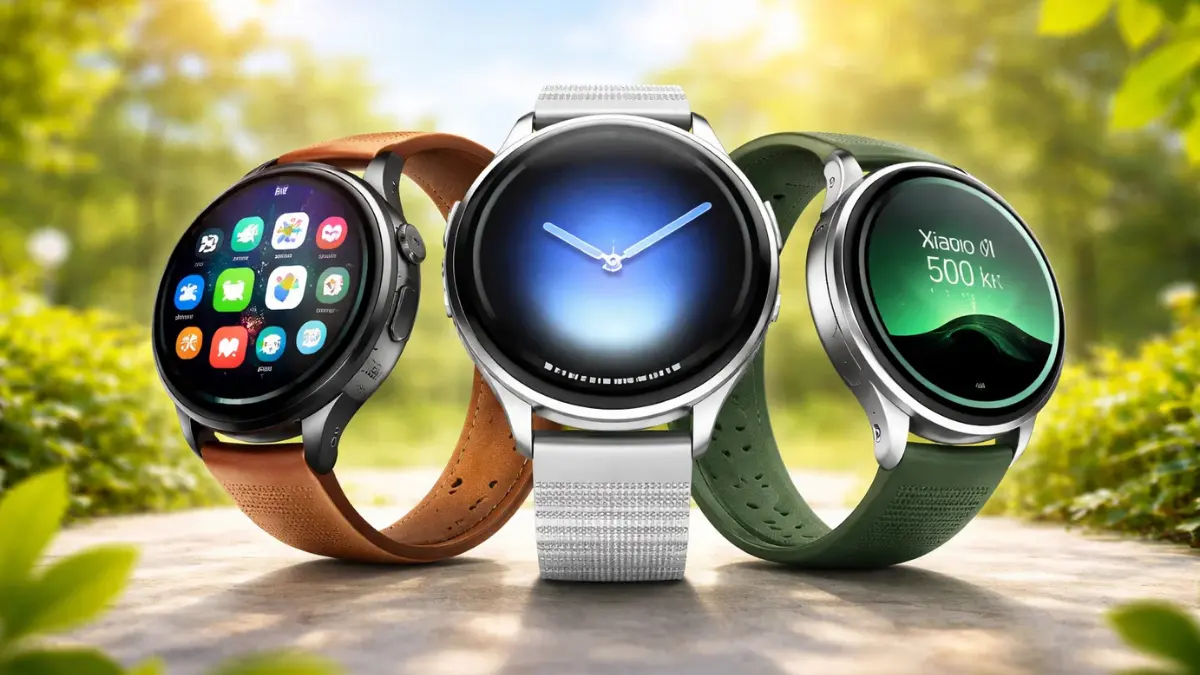 Xiaomi Watch 5: O Elegante Smartwatch com Vidro de Safira e Recursos Avançados