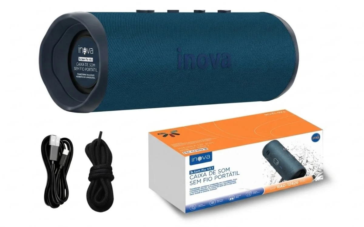 Caixa de Som Inova RAD-13061 é boa? Vale a pena? Review Completo