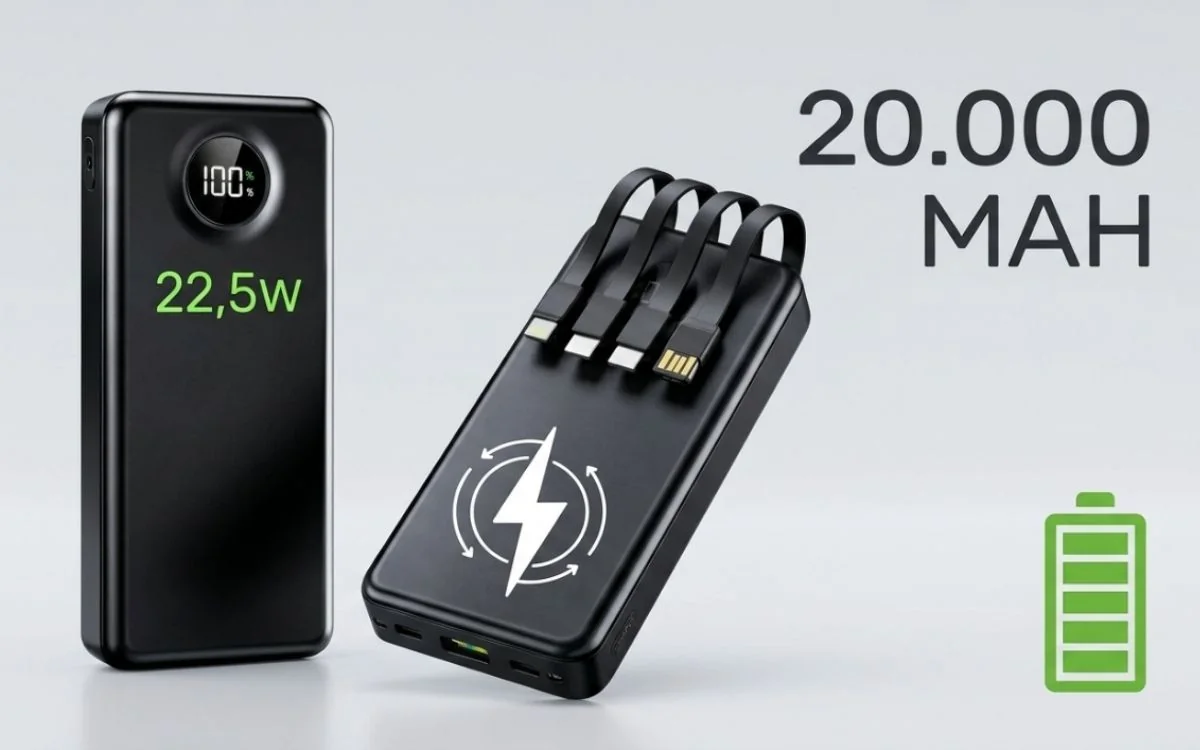 Carregador Portátil Davely Power Bank é bom? Vale a pena? Review Completo