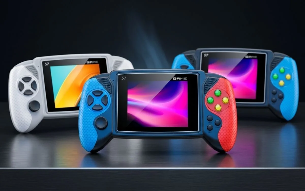 Console portátil S7 plus é bom? Review Completo: Vale o investimento?