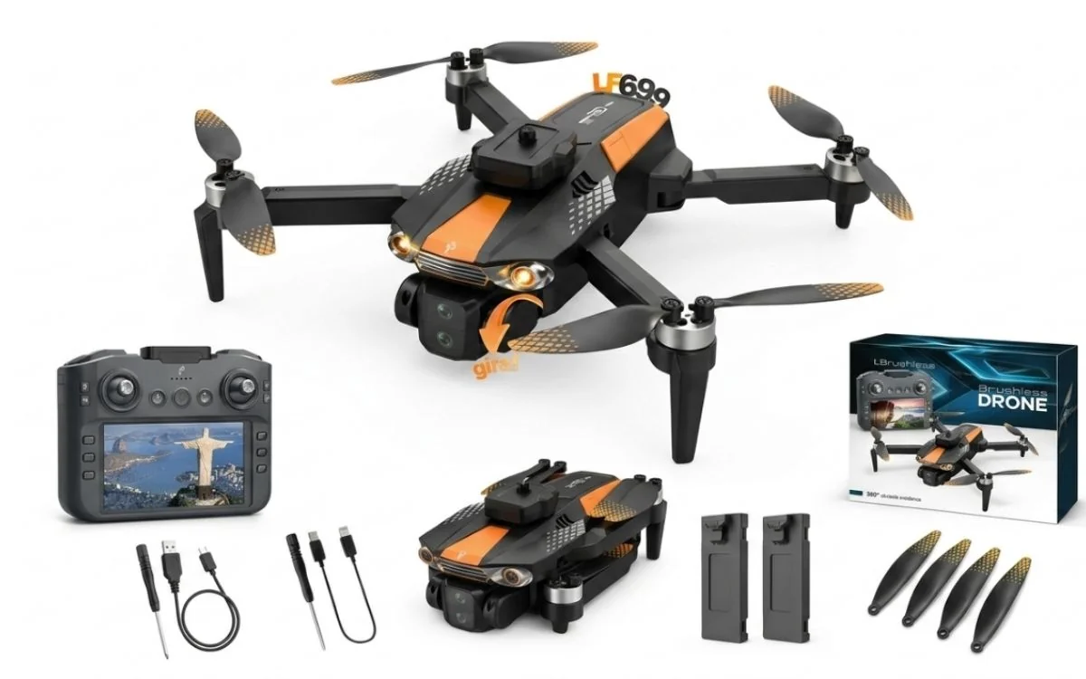 Drone Lf699 4k Max é bom? Vale a pena? Review Completo