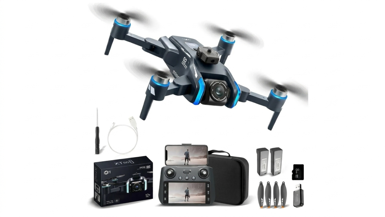 Drone Xt808 é bom? Vale a pena? Review Completo