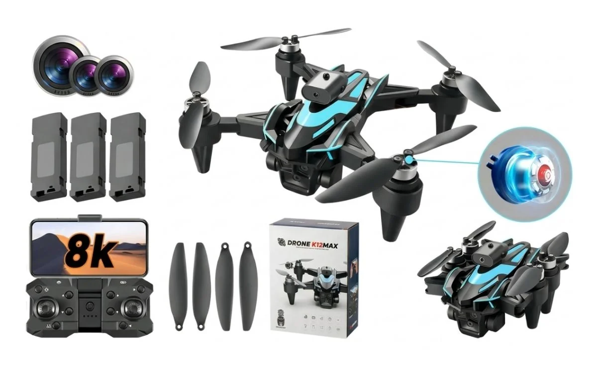 Drone Zll K12max é bom? Vale a pena? Review Completo