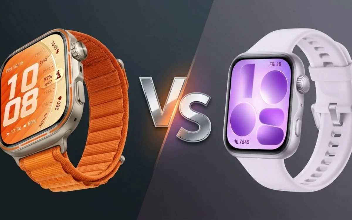 Huawei Watch Fit 5 Pro vs Huawei Watch Fit 5: Qual escolher?