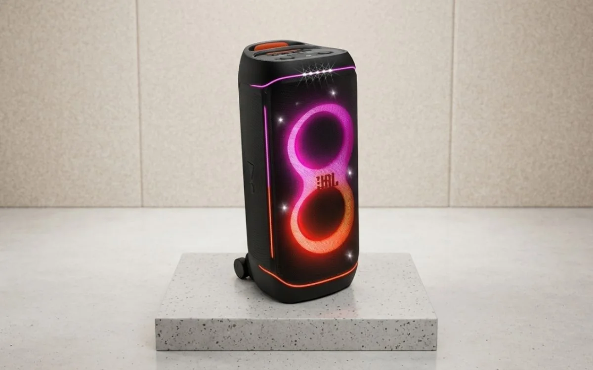 A JBL Partybox 720 é boa? Analisei a potência e os detalhes dessa gigante