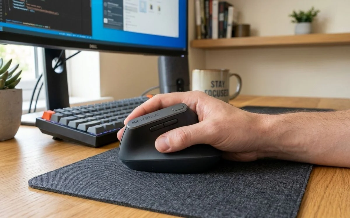 Os 10 Melhores Mouses Verticais em 2026 (Logitech, Delux e mais)