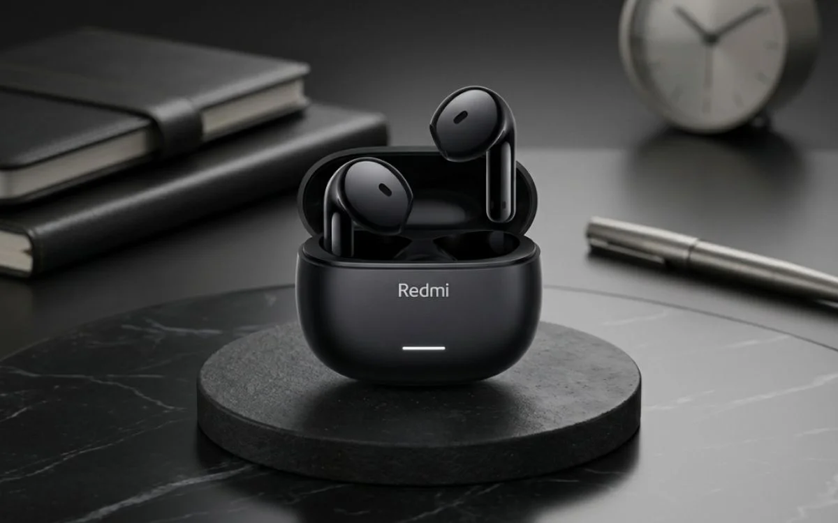 O novo Redmi Buds 8 Active pode ser o fone custo-benefício de 2026