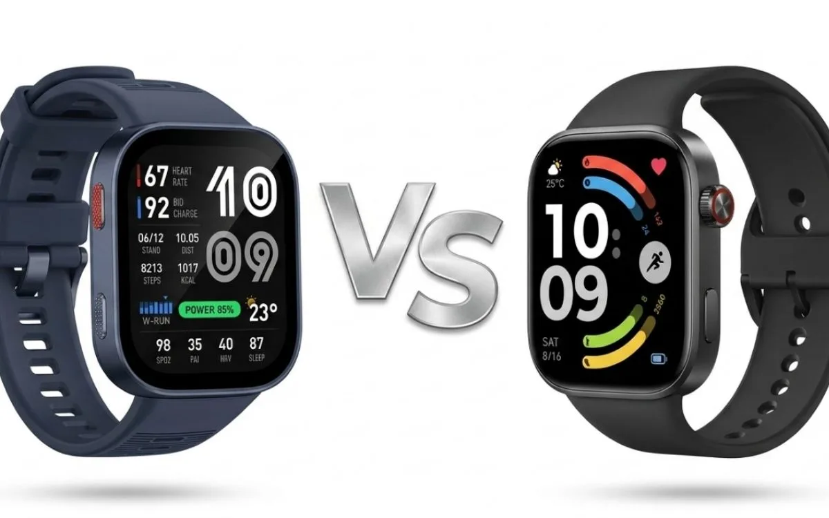 Amazfit Bip Max vs Redmi Watch 6: Qual o Melhor Smartwatch para o seu Pulso?