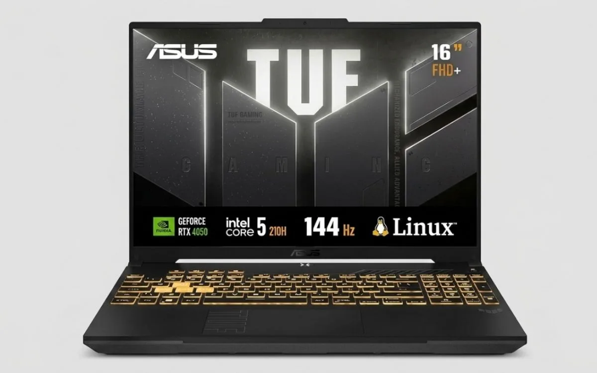 Asus TUF F16 Core Ultra 5 210H RTX 4050 é bom? Review Completo