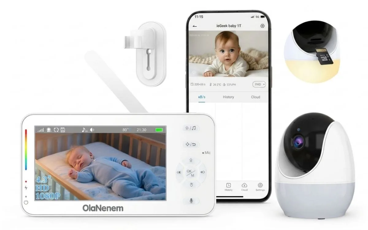 Babá Eletrônica OLANENEM FH55 é boa? Vale a pena? Review Completo