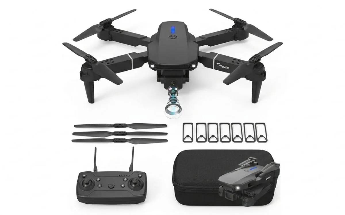 Mini Drone E88 é bom? Vale a pena? Review Completo