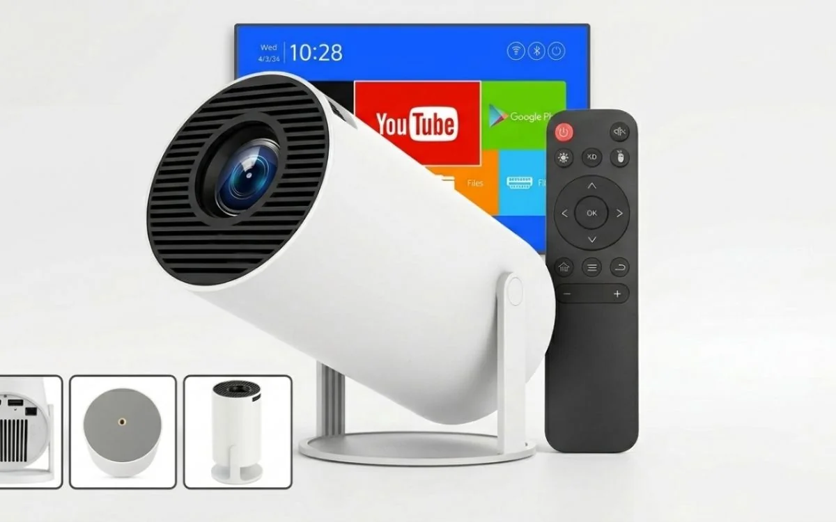 Projetor HY300 é bom? Vale a pena? Review Completo