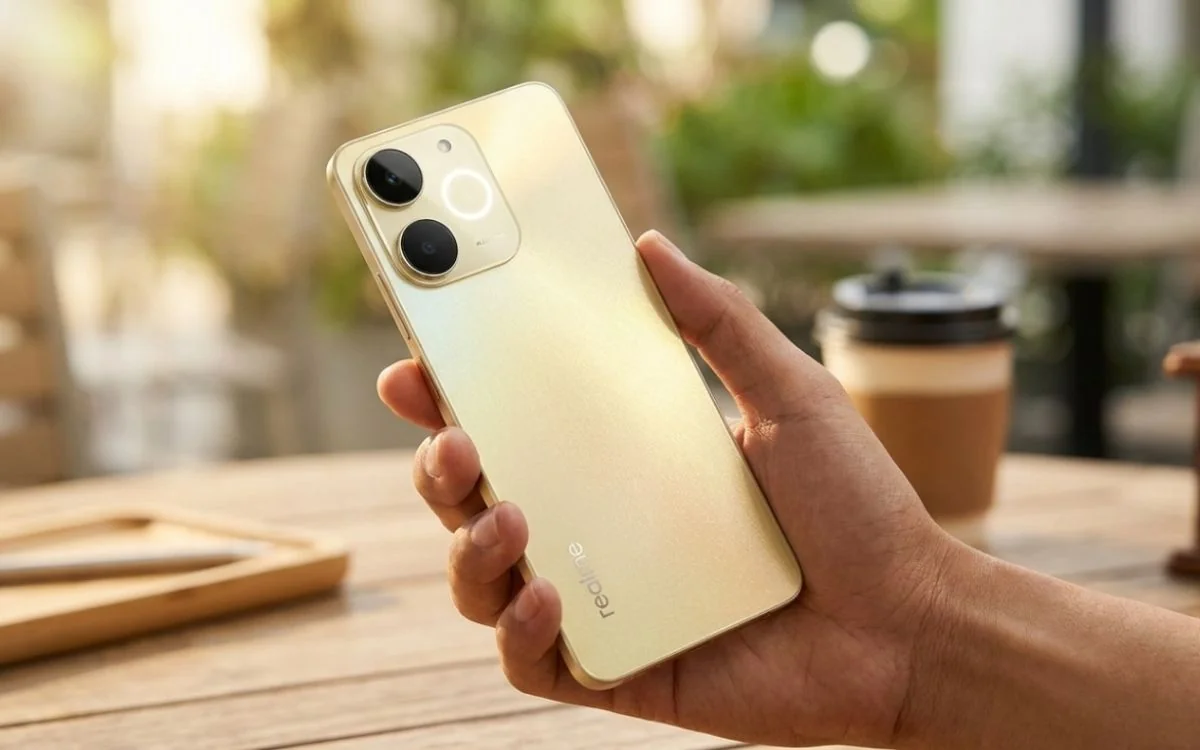 Realme Note 70s despenca: bateria de 6.000 mAh aparece por menos de R$ 700 hoje