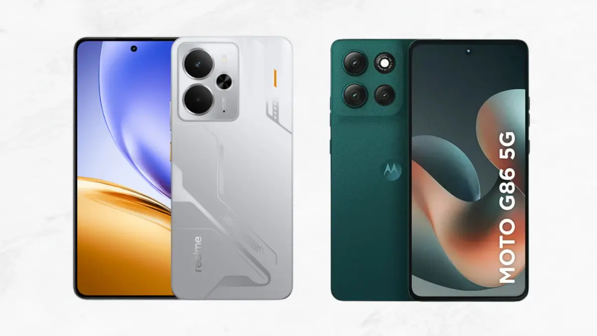 Realme 14 vs Moto G86 Comparativo Completo