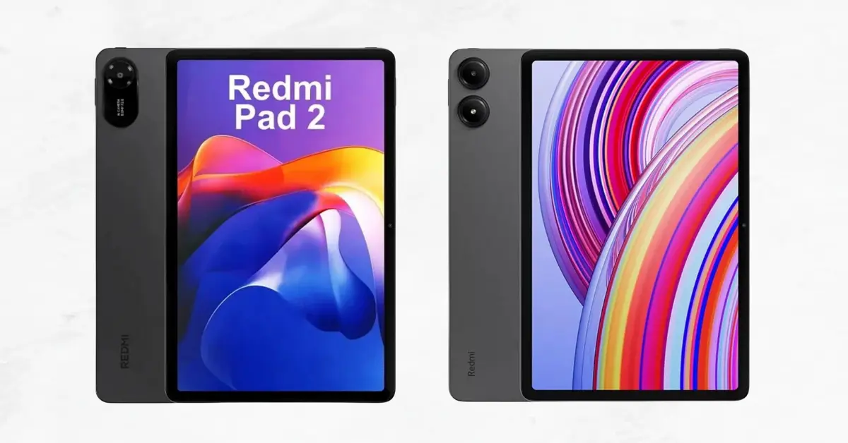 Redmi Pad 2 vs Redmi Pad Pro